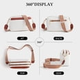 thumbnail image 6 of Crossbody Bags for Women - Leather Crossbody Purse with Wide Strap Quilted Small Crossbody Bags for Women, 6 of 7