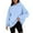 Light Blue, variant on Women's Oversized Pullover Hoodie Soft Velvet Lightweight Casual Winter Sweatshirt Comfortable Loose Fit Fall Clothes