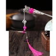 thumbnail image 3 of Pasador de cabellero Japonés con Borla con Flecos, de Adorno cabellero Kumi , roja Yinane Vintage Tassel Hair Stick, 3 of 8