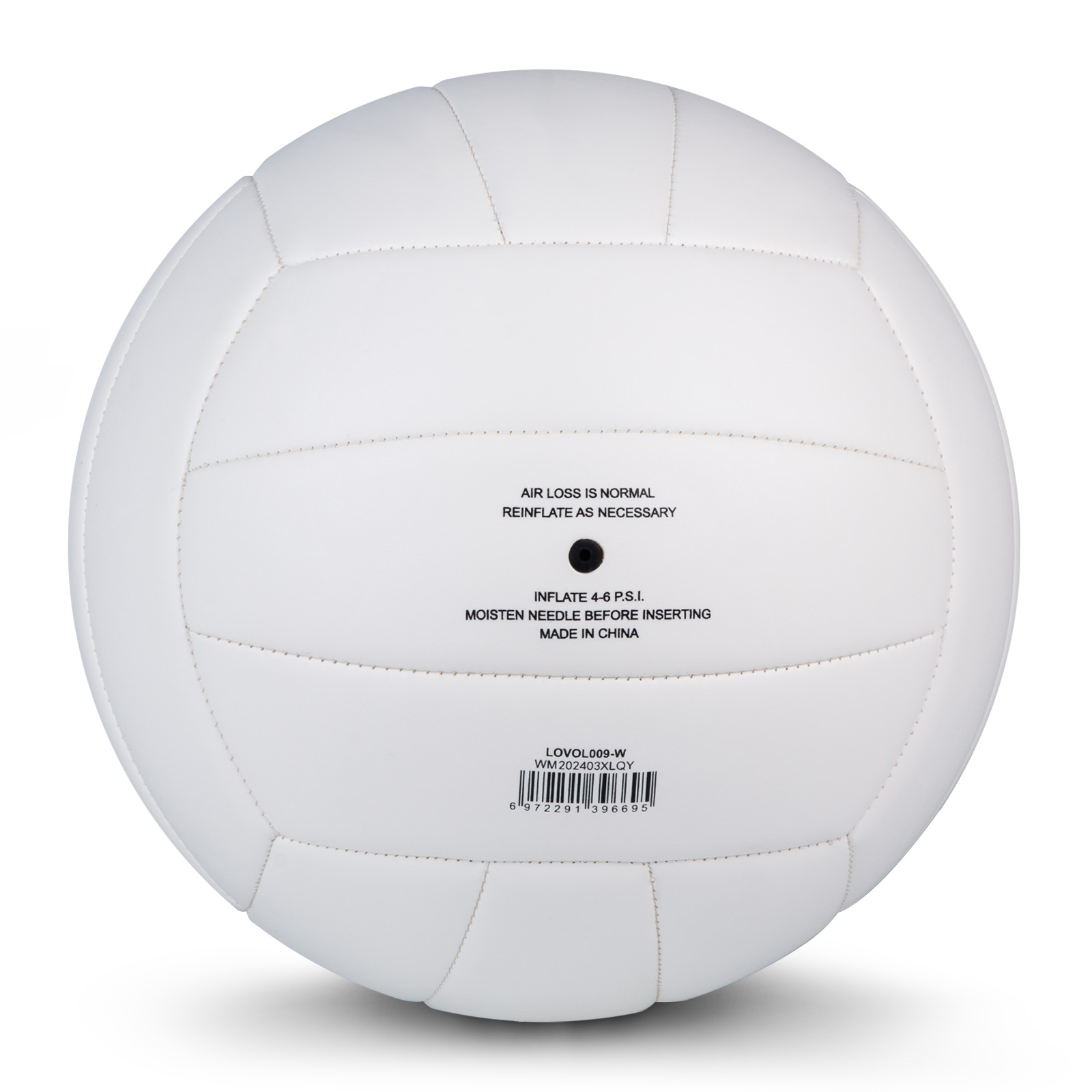 Athletic Works Size 5 Premium Soft Volleyball, White