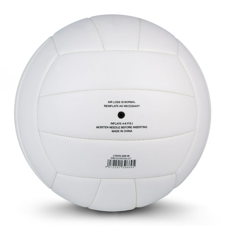 Athletic Works Size 5 Premium Soft Volleyball White Walmart