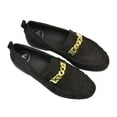 thumbnail image 4 of XY London Womens Heidi Chain Detail Ruched Loafers, 4 of 5