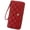 Red, variant on Women's Wallet Wristlet Large Capacity Quilted Card Holder Wallet for Women