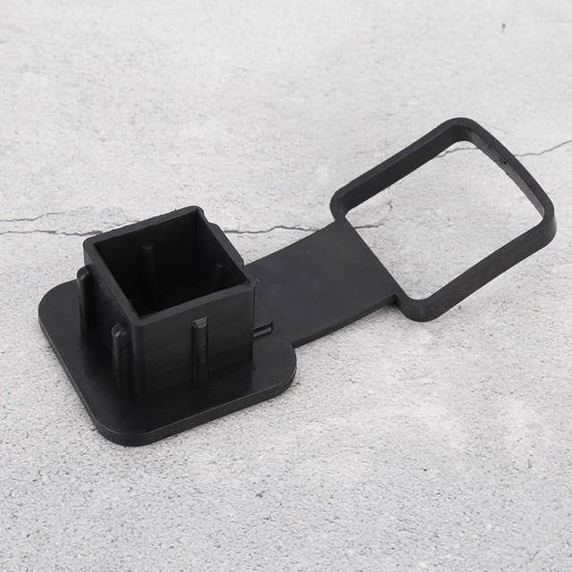 Tapa del tapón del remolque, cubierta del tubo del enganche del receptor del enganche de goma del remolque Accesorio para remolque Diseño elevado