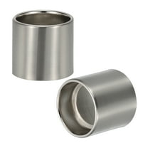 Uxcell Light Socket Shade Ring, 50 mm Metal Hanging Lamp Holder Parts, Nickel 2Pcs