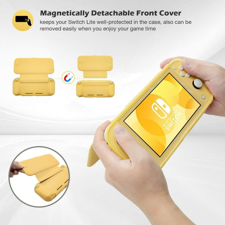 Nintendo Switch - Nintendo Switch Lite イエロー&amp;フリップカバーセット Amazon.com: Nintendo Switch Lite Flip Cover & Screen