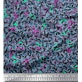 thumbnail image 1 of Soimoi Poly Georgette Fabric Multicolor Camouflage Printed Fabric 1 Yard 52 Inch Wide, 1 of 3