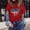 Red summer tops 2023 women, variant on Dyegold Summer Tops for Women 2023 Trendy, Women Tops and Blouses Heart American Flag Patriotic Tshirts Crewneck Short Sleeve Blouses Casual Loose Fit ​Tunics