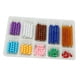 thumbnail image 5 of 10 Piezas Cadenas de Cuentas para Niños Juego Educativo de Matemáticas Material de Tablero de Ajedrez para Contar Numeros Función de Suma y Resta Adecuado para Aprendizaje en Casa Aula Regalo, 5 of 10