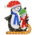 thumbnail image 7 of Costway Lighted Standing Penguins Artificial Christmas Decoration Pre-Lit 80 LED Bulbs, 7 of 7