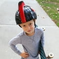 thumbnail image 2 of Raskullz Skull Hawk Mohawk Bike Helmet, Child 5+ (50-54cm), 2 of 6