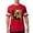 Red, variant on CafePress - Sunflower T Shirt - Mens Football Shirt