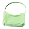 thumbnail image 4 of Bolso de hombro para mujer, bolso de mano de nailon, bolso de hombro de viaje con cierre de cremallera para mujer Verde, 4 of 9