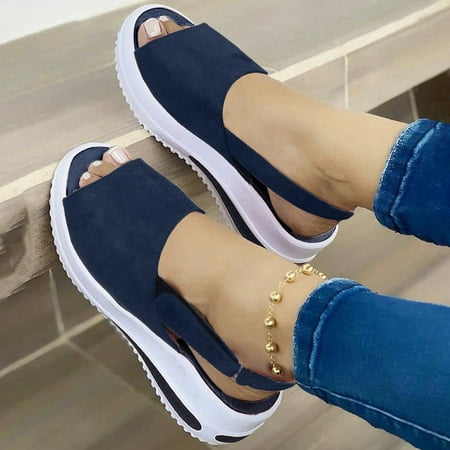

Vedolay Casual Shoes For Women Womens Loafers Cutout Breathable Comfort Soft sole Non-Slip Casual Shoes Blue 11