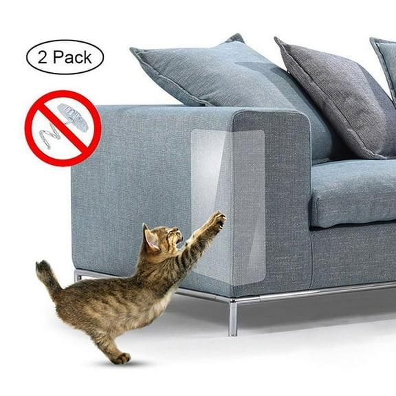 Couch Defender for Cats, Stop Pets from Scratching Furniture, Anti Scratch Mattress Protector, Chair and Sofa Deterrent Guards, Corners Scratch Cover , Claw Proof Pads for Door and Wall(2Pieces/Set)