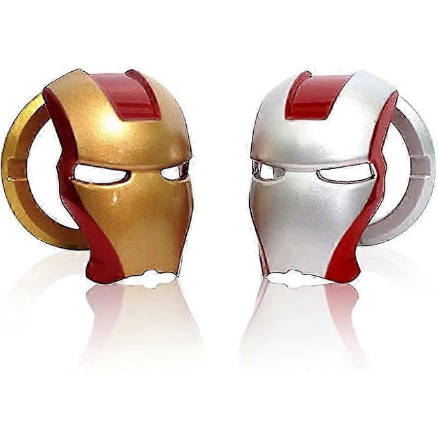 Decorative Iron Man Button Sticker , Car Accessory,Press The Car Start Button Cover Prevent Children From Touching Anti-friction Decorative Auto Parts