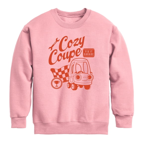 Little Tikes! - Cozy Coupe Garage - Youth Boys Crew Fleece Sweatshirt