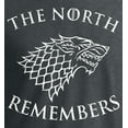 thumbnail image 2 of The North Remembers Shirt Stark GoT Tshirt, 2 of 3