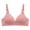 Pink, variant on Voska Women's Seamless Maternity Nursing Sleep Bra Support Removable Padded Wireless Breastfeeding Bras Beige 36