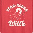 thumbnail image 2 of Instant Message - Year Round Witch - Women's Lightweight French Terry Pullover, 2 of 6