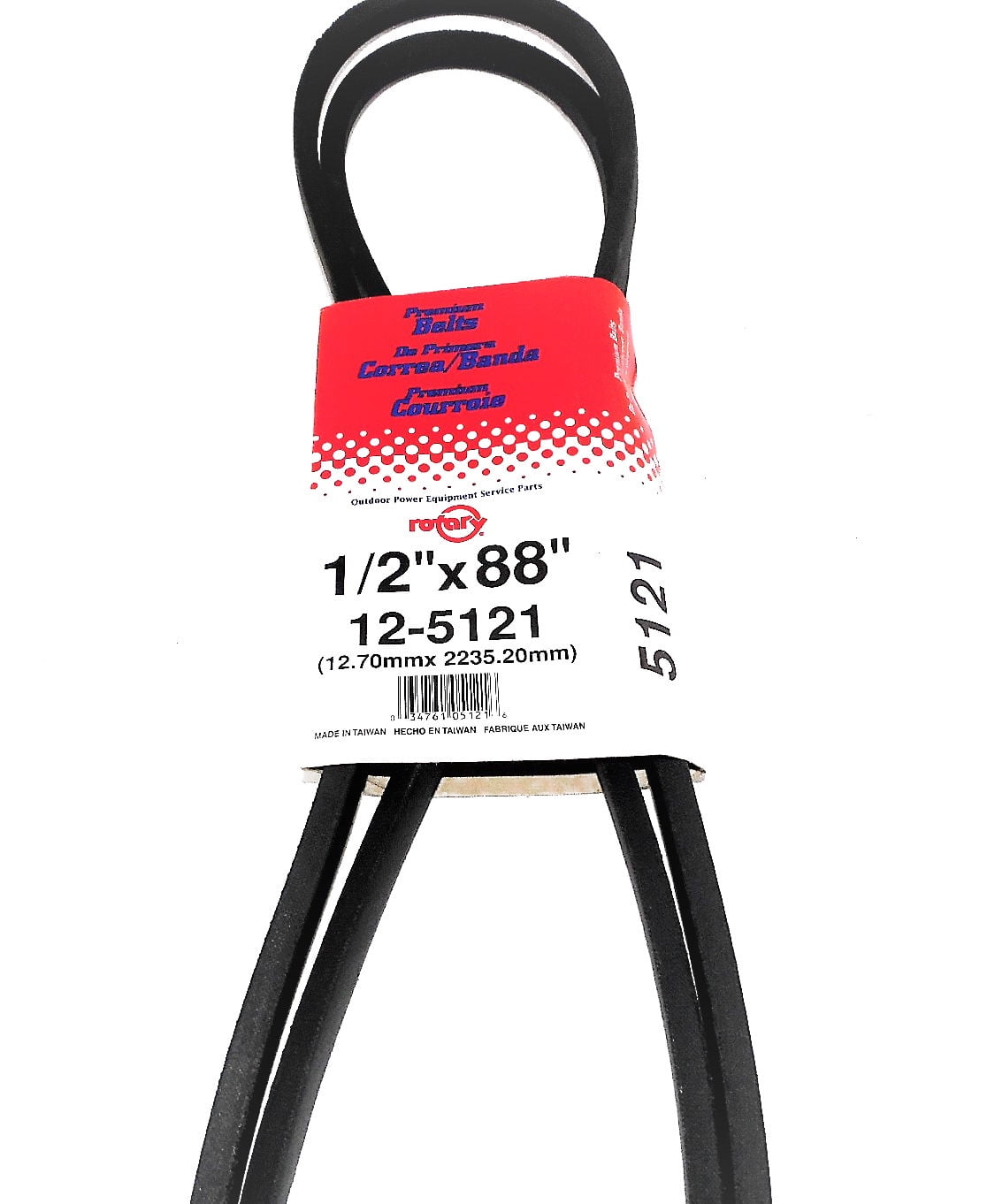 5121 4L880 Rotary Belt 1 2 X88 Compatible With Sears Craftsman