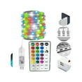 thumbnail image 3 of 100 LEDs Rope Lights 16 Colors String Light DIY Wide Application Lamp Home Garden Wedding Christmas Decoration, 3 of 8