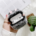 thumbnail image 2 of Cute 3D Cartoon Rabbit Ears Case Compatible for Apple AirPods Pro 2, Fluffy Soft Plush Cover, Best Gift for Girls and Women, 2 of 4