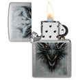 thumbnail image 3 of Zippo Dragon Design Linen Weave Pocket Lighter, 3 of 6