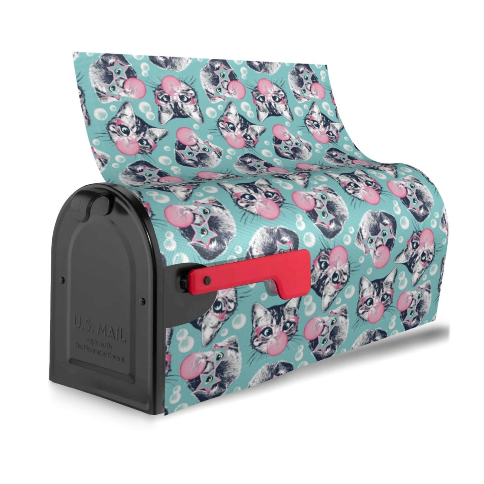 Kdxio Magnetic Mailbox Cover 21x18 in Mailbox Cover Outdoor Decoration Holiday Mailbox Covers for Home Garden Yard-21x18 in