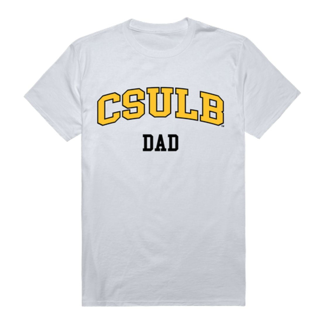 CSULB California State University Long Beach College Dad T-Shirt White  X-Large