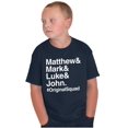 thumbnail image 5 of Matthew Mark Luke John Squad Crewneck T Shirts Boy Girl Teen Brisco Brands XS, 5 of 6