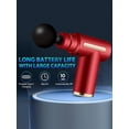 thumbnail image 3 of 1pc Rechargeable LCD Massage Gun, Muscle Relax Electric Massager Gun With 6 Adjustable Intensity Levels And 4 Heads, Portable Handheld Multi-Function, 3 of 4