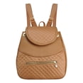 thumbnail image 1 of Mochila Nueva Imagen Andrea Capitonado Sintético Camel, 1 of 2