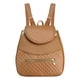 thumbnail image 1 of Mochila Nueva Imagen Andrea Capitonado Sintético Camel, 1 of 2