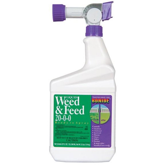 Bonide Chemical 301 O8586828 Weed and Feed Control, 32 oz