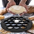thumbnail image 5 of Qiysamall 14-Cavity Manual Dumpling Mold Maker Plastic Kitchen Tool for Easy and Fast Homemade Dumpling Preparation, 5 of 6