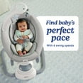 thumbnail image 6 of Graco Soothe My Way Swing with Removable Rocker, Madden, 6 of 9
