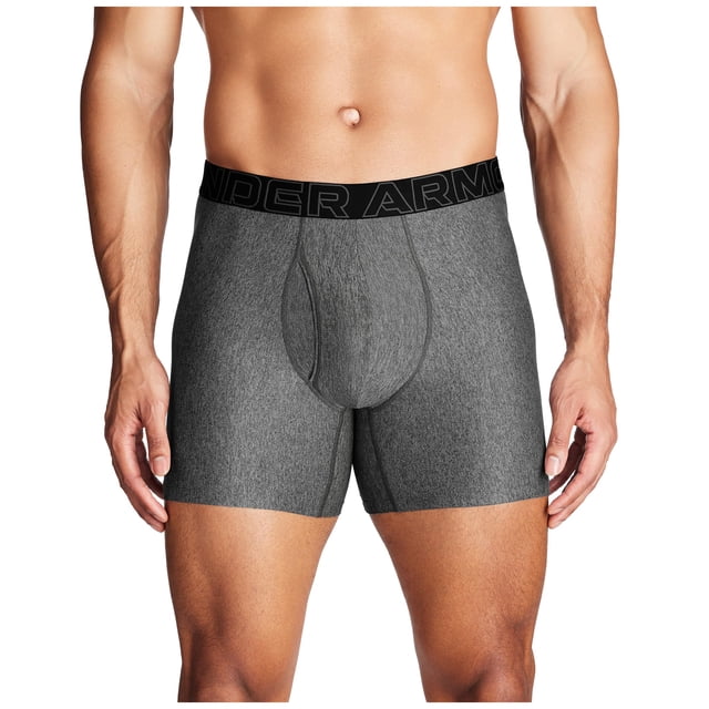 Calzoncillo bóxer Under Armour Tech para hombre, entrepierna ultrasuave de 15 cm