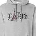 thumbnail image 3 of Inktastic J'aime Paris Adult Hoodie Sweatshirt, 3 of 4