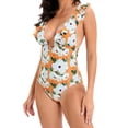 thumbnail image 2 of Traje de baño de bikini estampado para mujer Sujetador relleno Traje de baño de una pieza Ropa de playa OAVQHLG3B Store  lin121212, 2 of 4