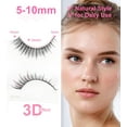 thumbnail image 3 of False Eyelashes Natural Look 10mm Short Very Small False Lashes Wispy with 0.10mm Thin Band Every Day Naturales Fake Eye Lash Strips 10 Pairs Pack(FR105), 3 of 6