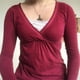 thumbnail image 3 of Fairy Grunge Y2K Milkmaid T Shirts Long Sleeve V Neck Tops Women Basic Slim Fit Blouse Cottage 2000s Retro Clothes Streewear, 3 of 5