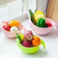 thumbnail image 2 of Rice Wash Sieve Plastic Kitchen Vegetable Drain Basket Rice Cleaning Strainers With Handle Colanders Food Strainers, 2 of 5