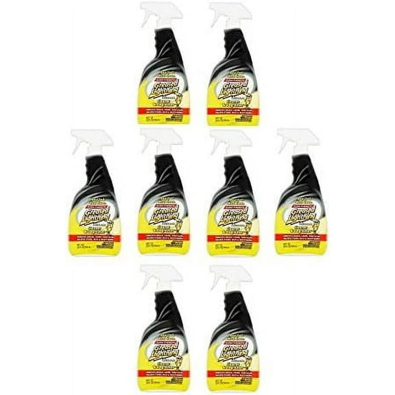 Greased Lightning Super Strength Multi-Purpose Cleaner & Degreaser, 32 fl oz 8 Pack