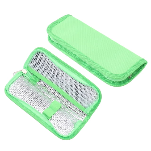 INSULIN CARRYING CASE PORTABLE TRAVEL ORGANIZER COOLER BAG ZIPPER FOR DIABETES
