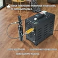 thumbnail image 4 of TUDIVING PCP Air Compressor, 4500psi/300bar Auto stop 800W Air Compressor, Oil/Water Free Portable, 4 of 8