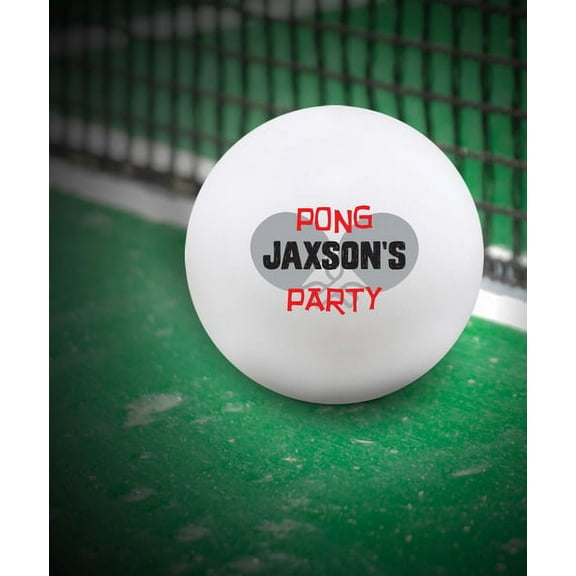 Personalized Ping Pong Balls