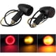 thumbnail image 3 of Luz de intermitentes LED ahumada negra universal para motocicletas para Cafe Custom, 3 of 5