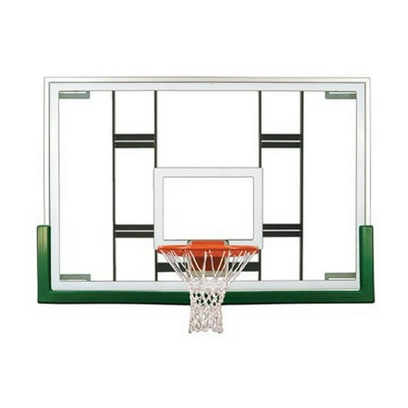 First Team Colossus Upgrade Package Steel-Glass Gymnasium Backboard44; Rim & Pad Upgrade Package