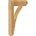 thumbnail image 3 of Ekena Millwork 4"W x 14"D x 26"H Thorton Craftsman Rough Sawn Bracket, Western Red Cedar, 3 of 4